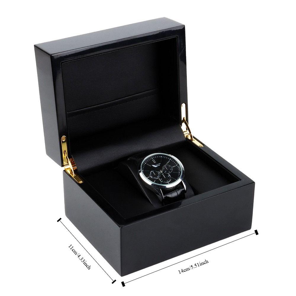 PU Watch Gift Box Right Angle Pocket Watch Case Simplicity Wristwatch Display Box