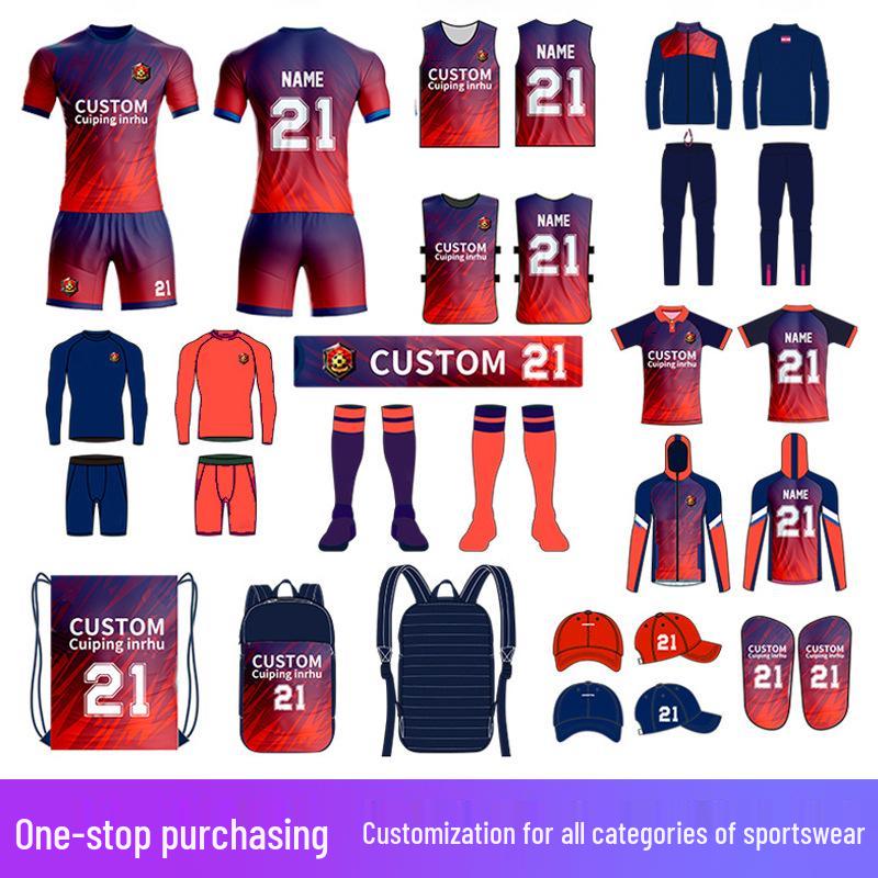 2026 World Cup Custom Football Kit: Men's Competition Jersey & Women's Training Wear