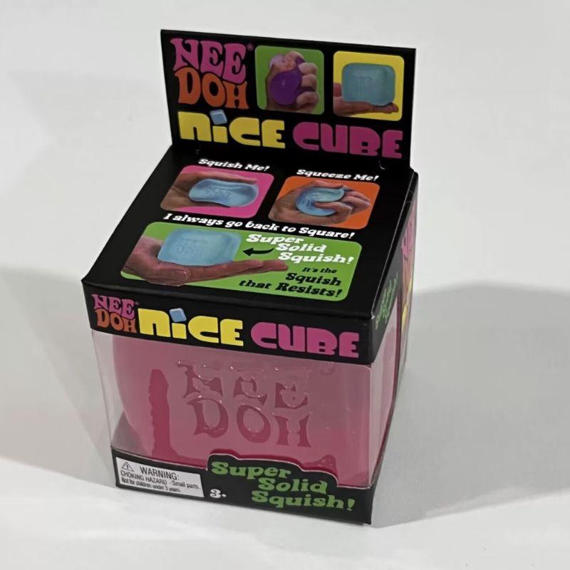 Topmix Needoh Nice Cube Sensory Stress Reliever Fidget Tool For Anxiety & Focus Desk Sensory Cube For Adults & Kids