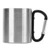 Stainless Steel Climbing Cup Double Layer Thickened Portable Camping Mug Good Heat Insulation