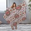 Bohemian Floral Paisley Decorative Throw Blanket Bed Sofa Cover Decorative Cushion Cover Home Textile