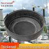 Durable, Anti-Fall Black Ox Tendon Mud Bucket - Multi-Purpose and Unbreakable Tire Skin Basin