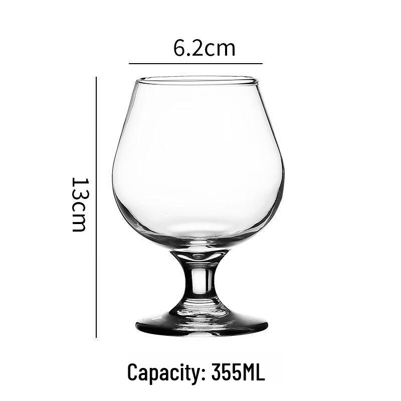 ZISIZ Creative Glass Brandy & Whiskey Tumbler