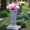 Gedenkblumenhalter Harz Friedhofsvase Gedenkfeiern