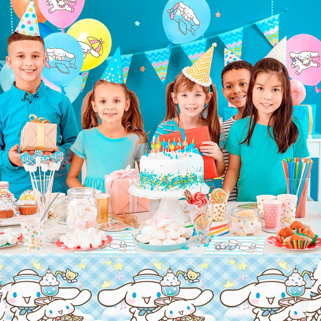 Sanrio Balloon Decoration Set Birthday Decoration Birthday Party Background Cloth Tablecloth and Other Decorations