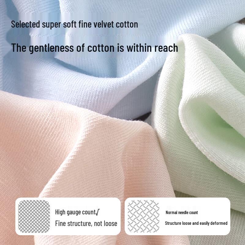 Sangliya Women's 100% Cotton Mid-Waist Briefs, 3-Pack