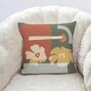 45x45cm Cute Cartoon Series Polyester Hold Pillowcase Kawaii Home Decoration Living Room Sofa Chair Car Bed Cushion Cover
