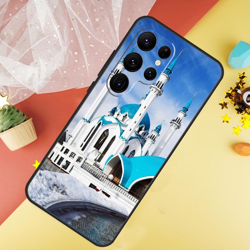 Kul Sharif Mosque Kazan Russia Funda For Samsung Galaxy S24 Ultra S23 S22 Plus S21 S20 FE S8 S9 S10 Note 10 20 Ultra Case