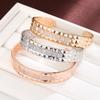 New Style Elegant and Simple Micro-paved Zircon Fashion High-end Jewelry Bracelet