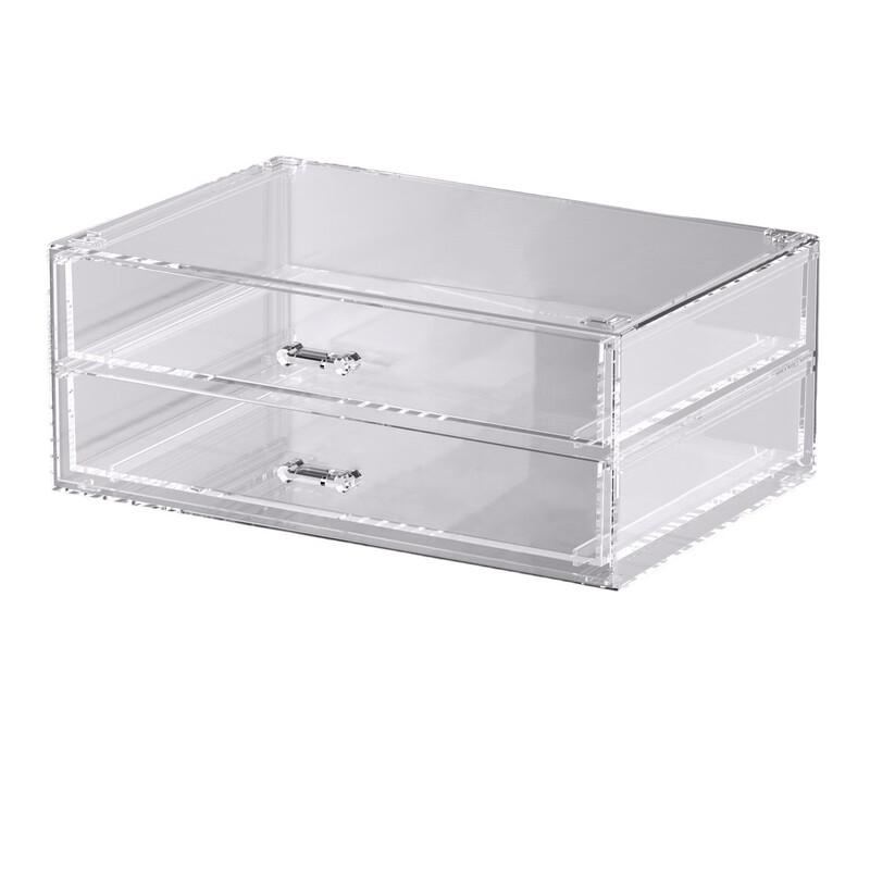 Miflame Transparent Desktop Drawer Storage Organizer