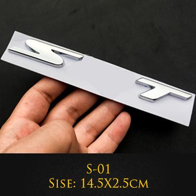 Metal 3D Car Rear Trunk Stickers For Charger Srt Emblem Badge Sxt Challenger Durango Viper Caliber Grill Emblem Badge Decoration