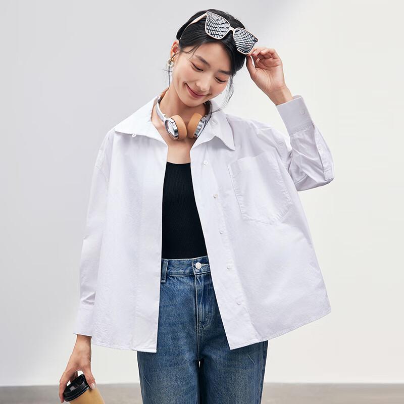 JOY SPEAKER Women's Casual Long Sleeve Button-Up Shirt