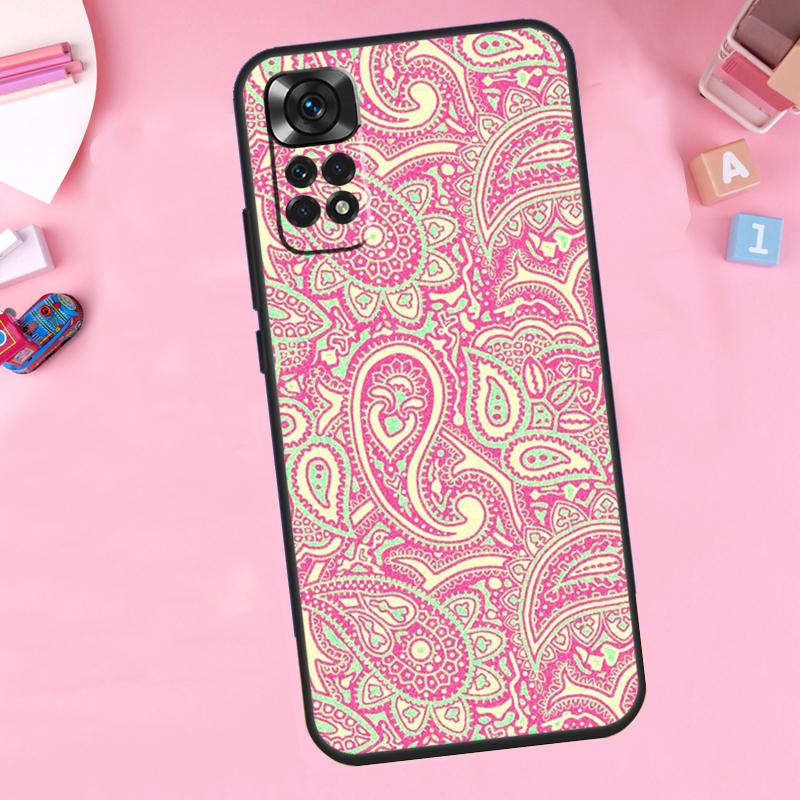 Paisley Pattern For Xiaomi Redmi Note 14 13 10 11 12 15 Pro Plus Phone Case For Redmi 15C 13C 12C 10C 14C 15