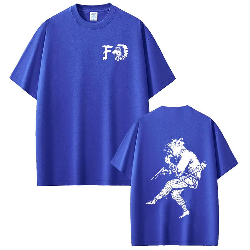 Forward Observations Group Skeleton Print Tshirt Unisexs Clothing Retro Gothic Oversized Casual Short Sleeve T Shirt Streetwear