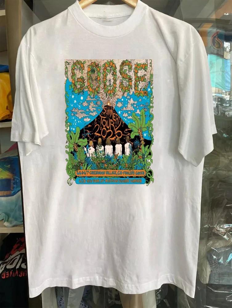 Goose The Band Summer Tour 2025 T Shirt Short Sleeve S-4XL UR953 M