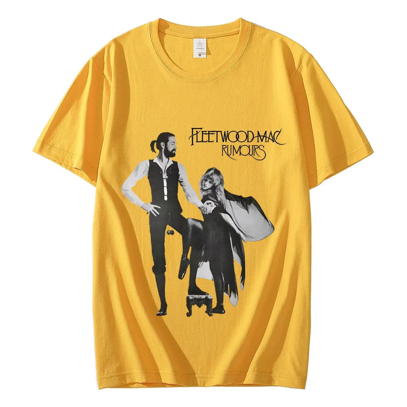 

Fleetwood Mac Rumours Graphic T Shirt Rock Hip Hop Vintage Short Sleeve T-shirt Women s Street Fashion Trend T-shirts 4XL