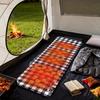 Heated Camping Pad Soft Foldable Warm Adjustable Blanket Sleeping Bag Liners For Men Women Hiking Outdoor Picnic Travel Survival
