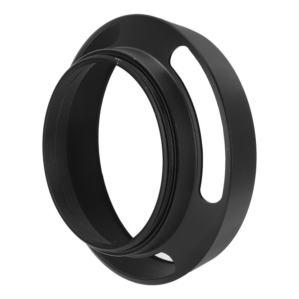 Universal Aluminium Alloy Hollow Camera Lens Hood Sunshade Cover Protector