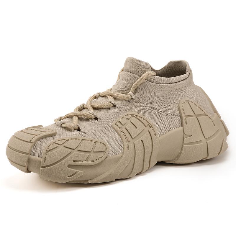 Sneaker Herren Sommer neu Krake Herrenschuhe Fliegenstrick atmungsaktive Freizeitschuhe Mode Plateauschuhe