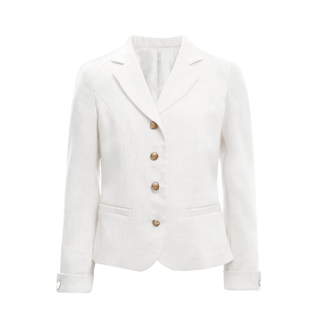 Kız Okul Üniforması Yaka Uzun Kollu Düğmeli Takım Elbise Ceket Cepli Tasarım Blazer Üst