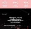 Rechargeable Ultra-Thin Menstrual Heating and Vibration Massage Belt