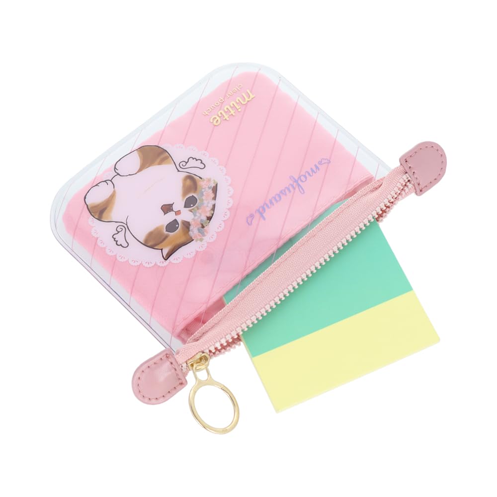 Sunstar Stationery Mofusand Clear Pouch Angel Nyan S2333813