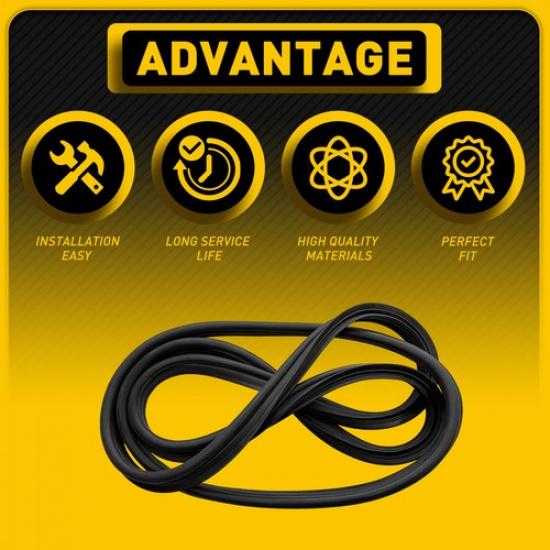 Rubber Weatherstrip Rear Trunk Lid Seal Strip FIT Toyota Corolla/Matrix 03-08 EA