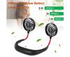 Osobní ventilátor - AUCUNEARY - Mini ventilátor - Dobíjecí přes USB - Design sluchátek - Černý