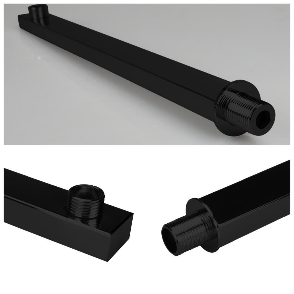 30/40CM Ścienny Przedłużacz Ramienia Prysznicowego Ze Stali Nierdzewnej Ukryty Dodatkowy Ramie Polerowany Uchwyt Łazienkowy Drążek Do Głowicy Prysznicowej Deszczownica