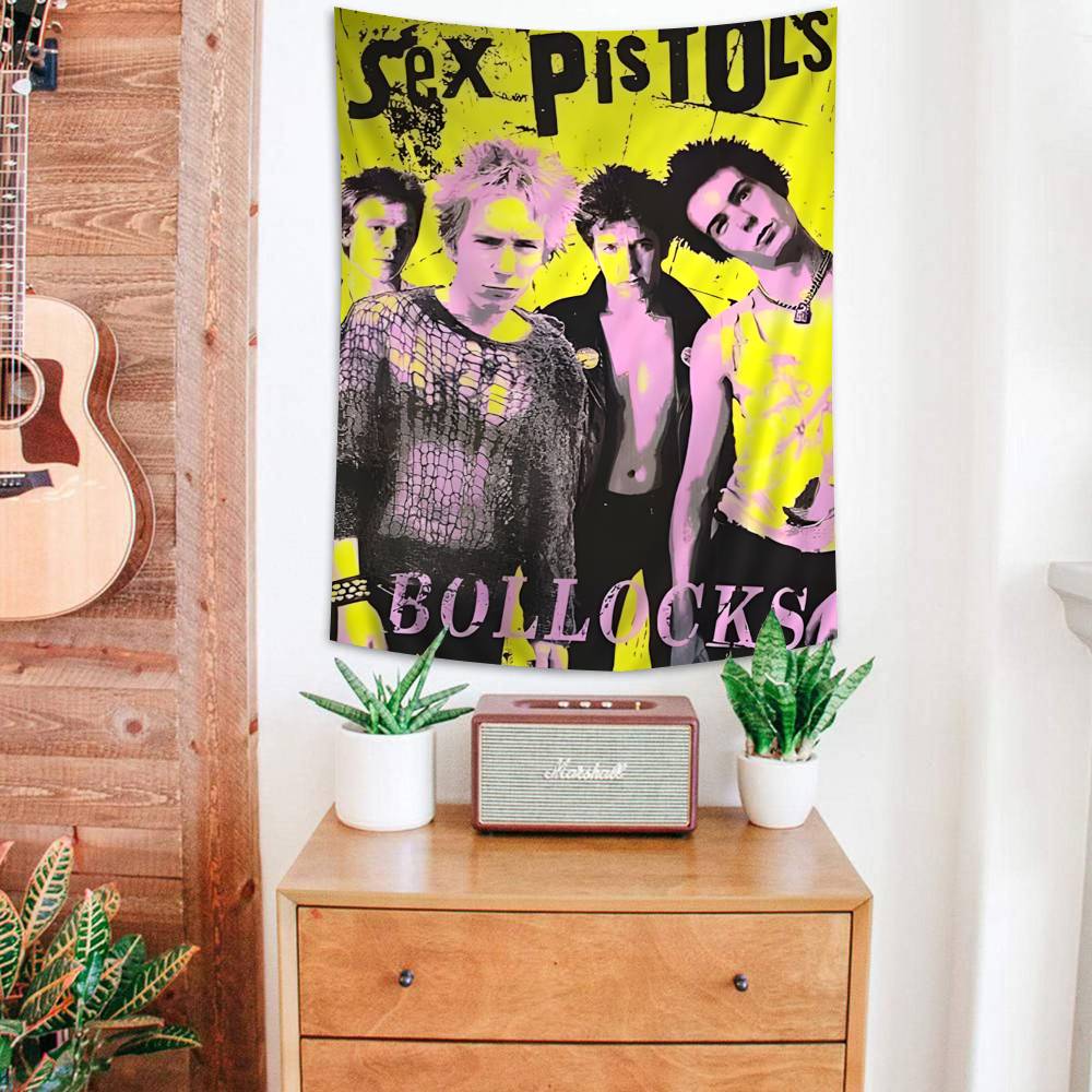 SSex PPistols Rock Band Wall Tapestry Bohemian Wall Tapestries Mandala Wall Hanging Home Decor