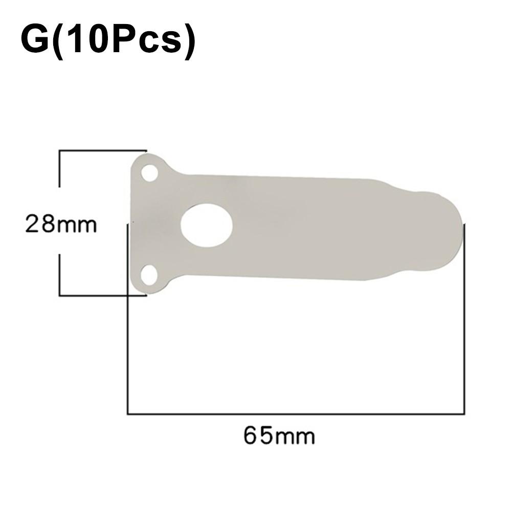 For Air Compressor Pump Head Valve Plate Metal 10Pcs