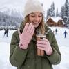 Non-slip Cycling Gloves Warm Touch Screen Gloves Fashion Winter Gloves for Women