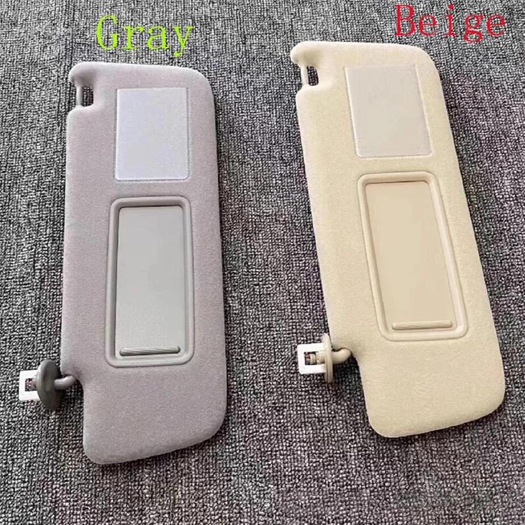 Car Sun Visor Compatible for Toyota Land Cruiser Prado 120 LC120 2003 2004 2005 2006 2007 2008 2009 Car Interior Roof Front Sunvisor(Beige Only Left)