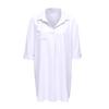 Spring Summer Women's Dress Deep V Neckline Fashion Beach Sunscreen Swimwear Shirt Dresses