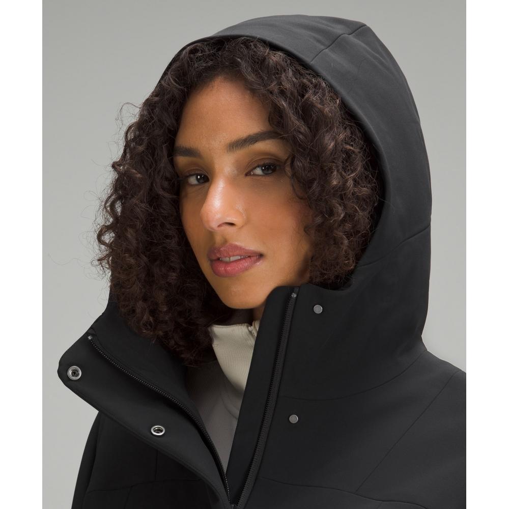 Lululemon Repelshell Cinch Back Rain Jacket Black