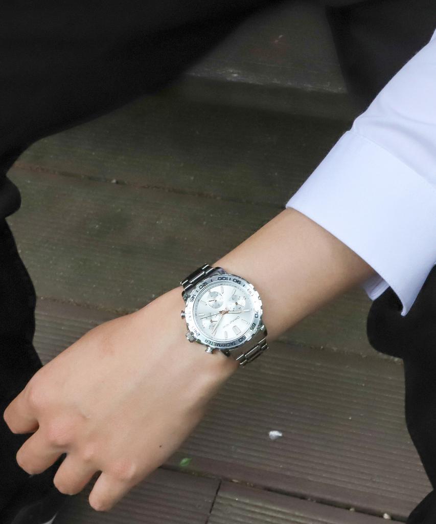 Keuliseuchyanmodeu Men'S Multifunction Metal Watch Cm424Wws