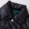 Pasteur Women's Lightweight Faux Leather Down Jacket