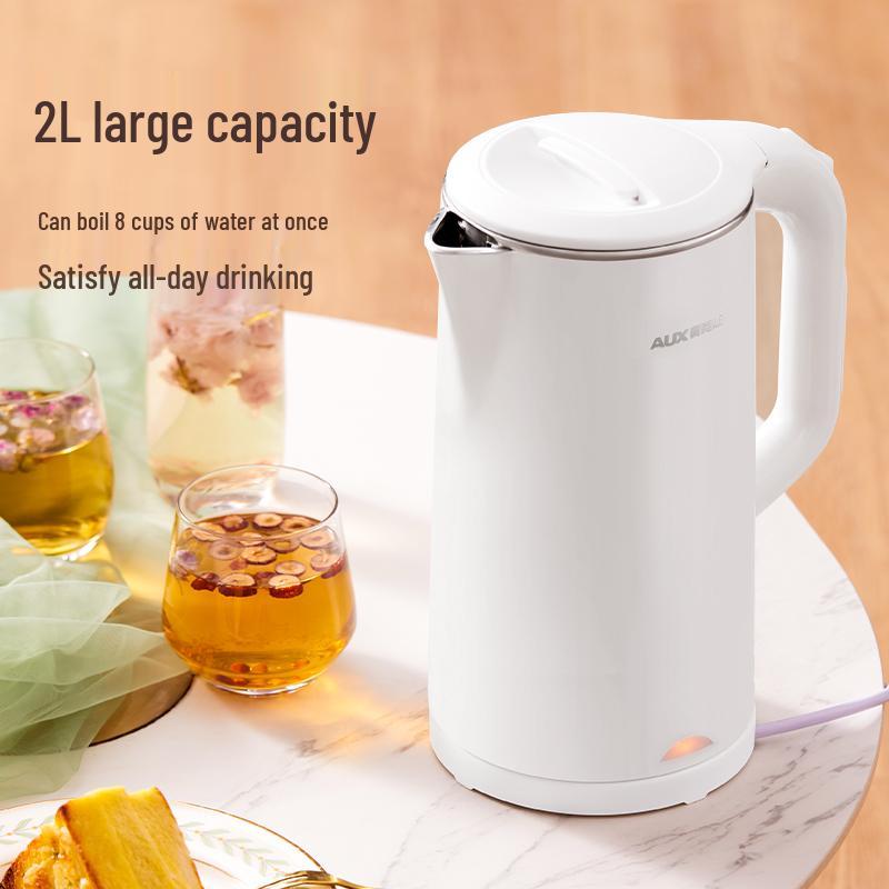 AUX Electric Kettle: Automatic, Constant Temperature, Insulated, Portable, Small for Dormitory Use.
