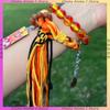 Handgefertigtes Rengoku Kyoujurou Armband Mode Dämonentöter Anime Zubehör Verstellbare Länge Unisex Armband Jungen Mädchen Geschenke
