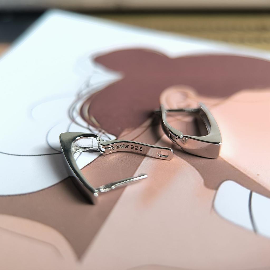 Silver Earrings Without Stones (2217176)