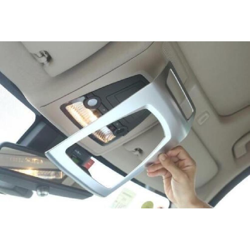 ABS Silver Front Reading Light Cover Trim 1PCS For BMW X3 F25 X4 F26 2011-2017