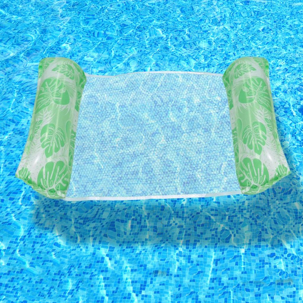 Versatile Inflatable Pool Foldable Water Hammock Lounger for Adults, Ideal for Swimming Pool, Beach, Water Activities