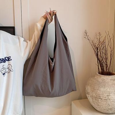 Neue Sommer-Große Tasche Einkaufstasche Schnelltrocknende Canvas-Tasche Handtasche Tote Große Kapazität Schulter Damen Tasche Studententasche