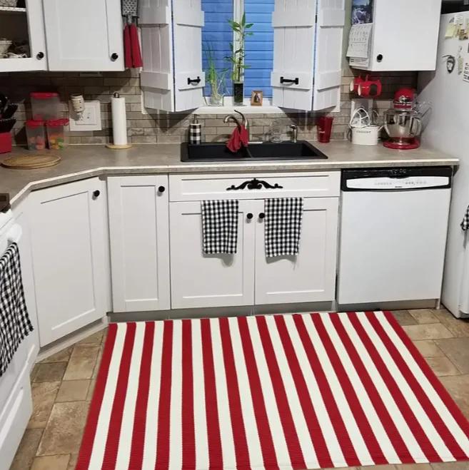 Christmas Themed Entrance Mat Anti Slip Mat Santa Claus Christmas Decoration Area Mat Merry Christmas Christmas Party Decor