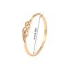 Women's Light Luxury Zircon Woven Bracelet - Korean Fashion, Exquisite & Simple Design