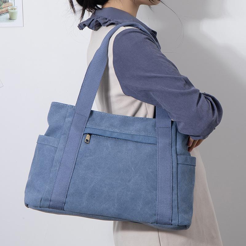 Tote Bag Female Crossbody Bag Large Capacity Korean Style Students Canvas Handbag Ladies Shopper Messenger Bag bolsas de mujer