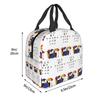 Bolsa de almuerzo térmica aislada de la serie de TV Friends para mujeres Niños Cajas de comida portátiles Fiambrera térmica Bolsa Tote