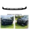 4X 2018-Up For BMW X5 G05 Pre Facelift Car Front Bumper Lip Splitter Spoiler Body Kit Diffuser Guard Cover By ABS Glossy Black