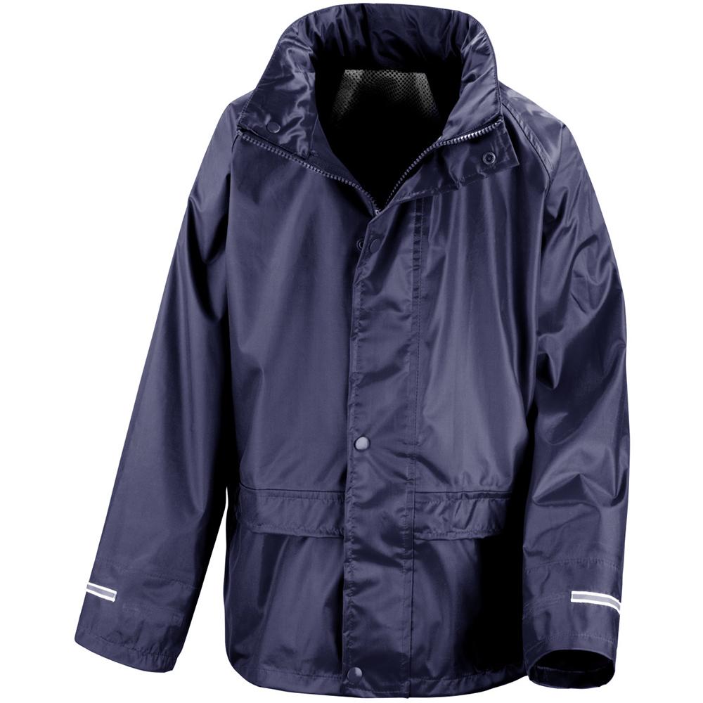 Result Core Childrens/Kids Unisex Junior Rain Suit Jacket And Trousers Set