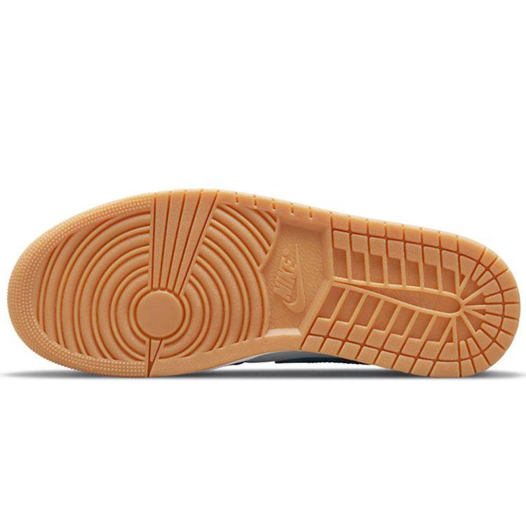 Air Jordan 1 Low Barcelona Męskie Sneakersy Białe Cyber-Tealowe DC6991-400